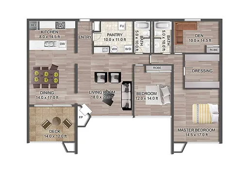 Floor plan Penthouse Updated