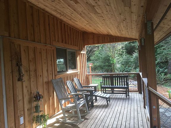 South end of porch