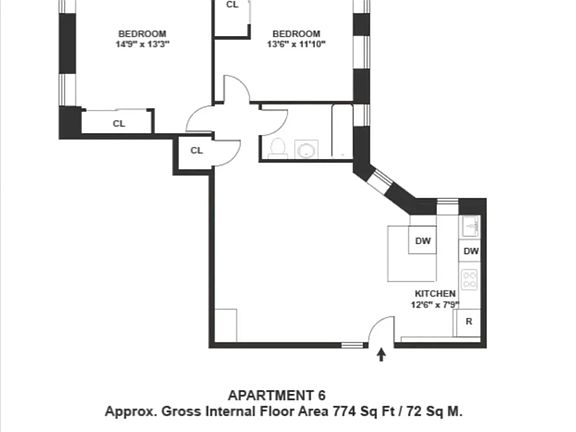 2nd image of 502 W 152nd St #5