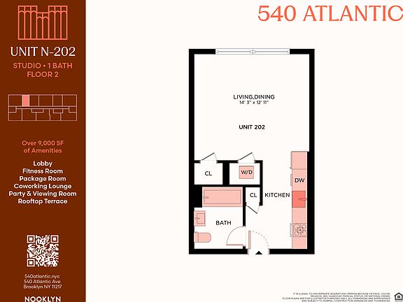 2nd image of 540 Atlantic Ave #202
