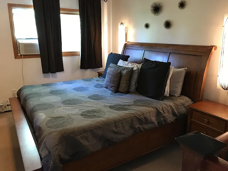 California King Bed in Master!