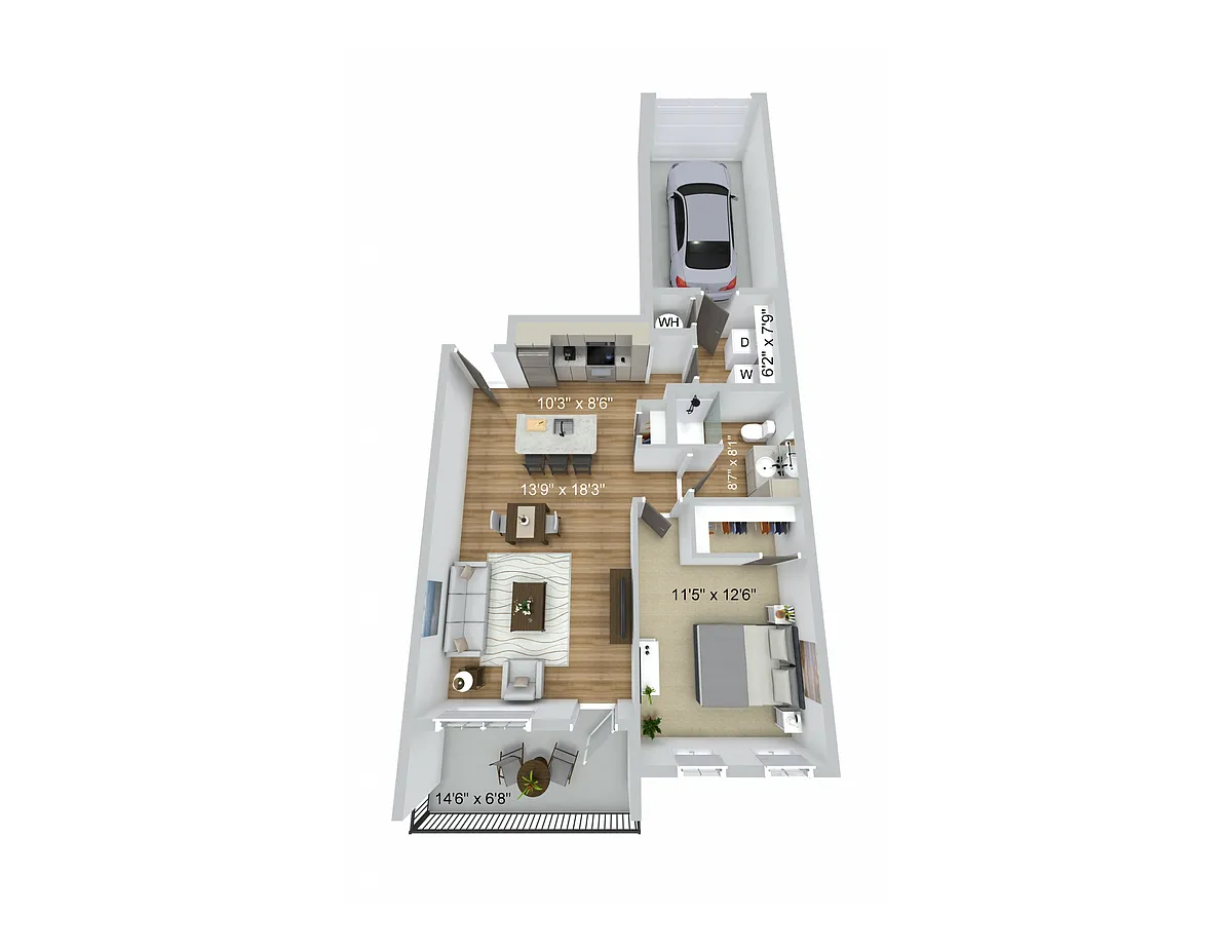 Floor plan Bravo 1.1