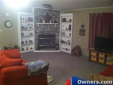 Living room combined with dining room