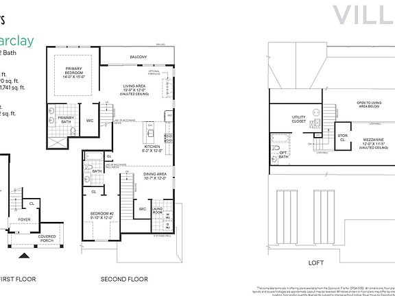 The Barclay Floor Plan