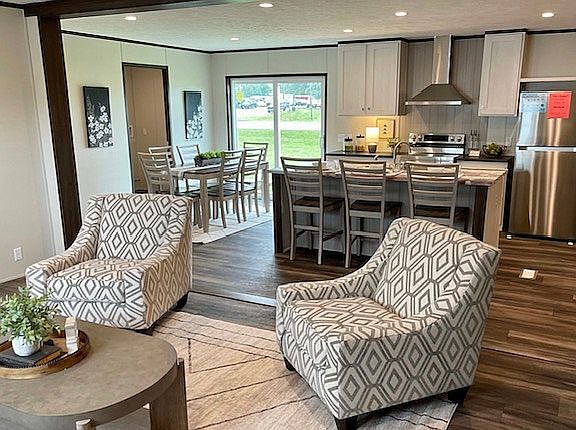 L.R./Kitchen/Dining