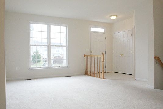 Foyer opens to Living Room