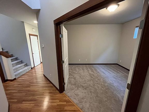 Downstairs hall and second-largest bedroom