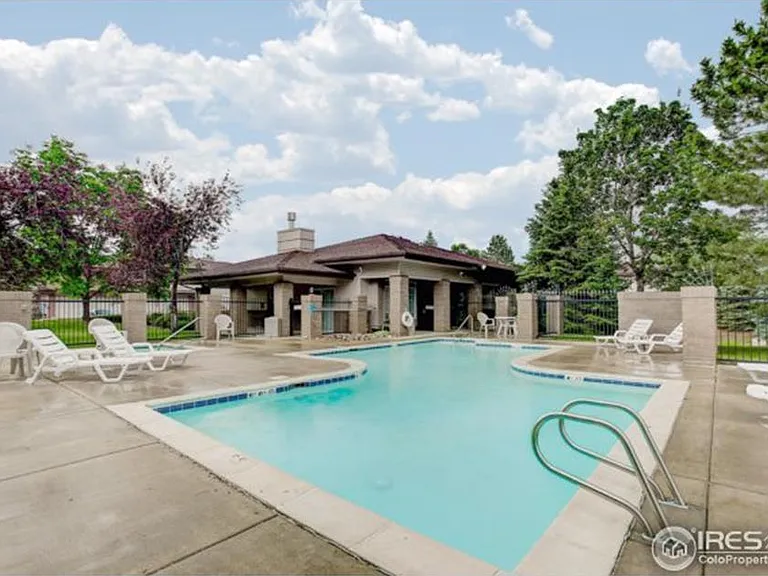 Swimming pool and clubhouse