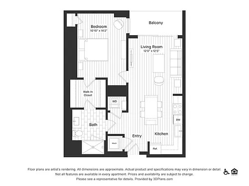Floor plan 1C