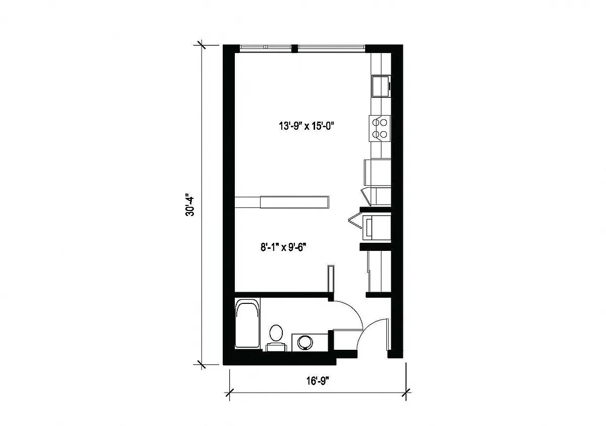 Floor plan Executive Studio B5