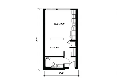 Floor plan Executive Studio B5