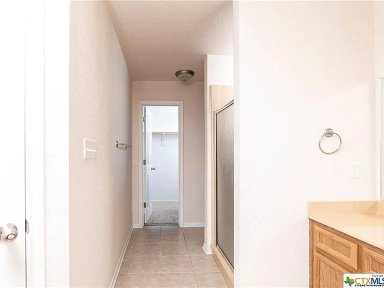 Stand alone shower and 2nd walk-in closet in master bath.
