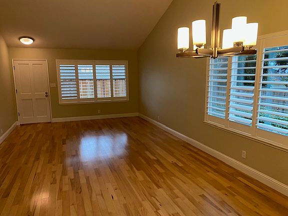Family room and dining area
