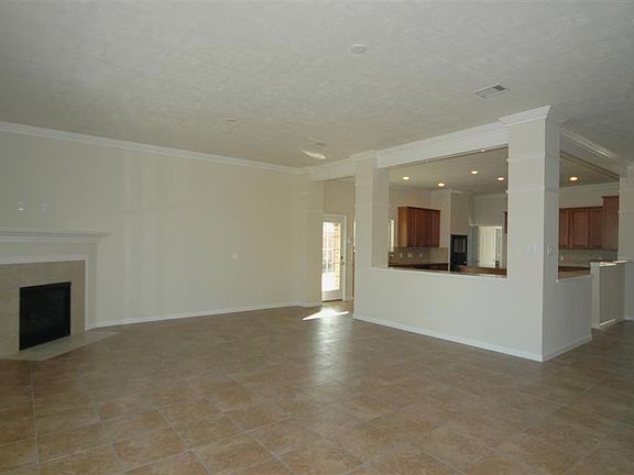 This view shows how open the family room is.  A great space for entertaining.
