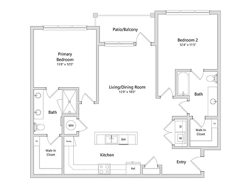 Floor plan B2