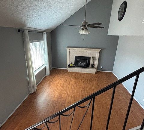 living room from stairs