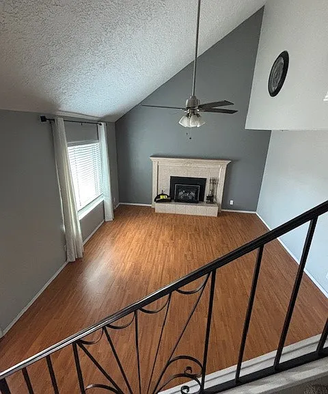 living room from stairs