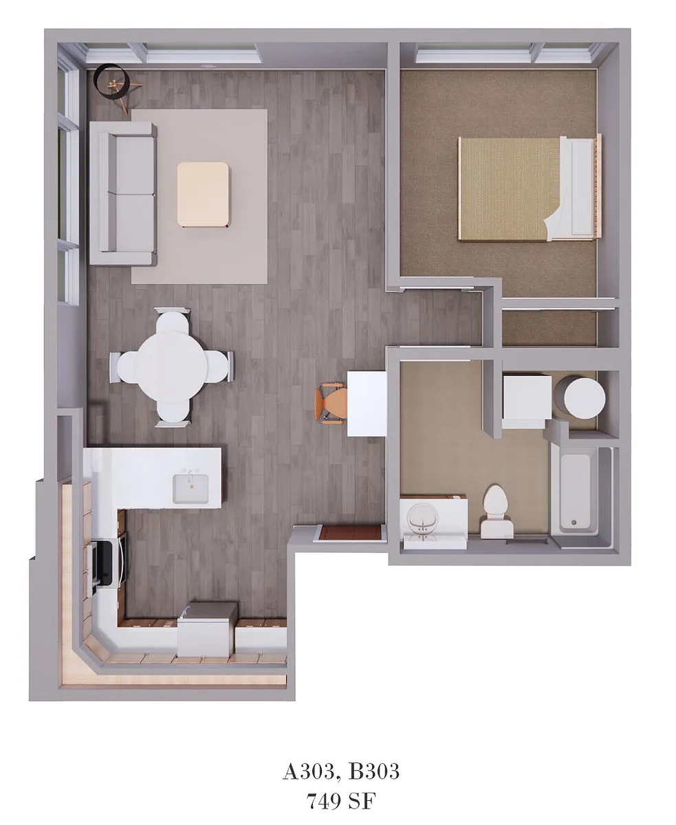 Floor plan AB303