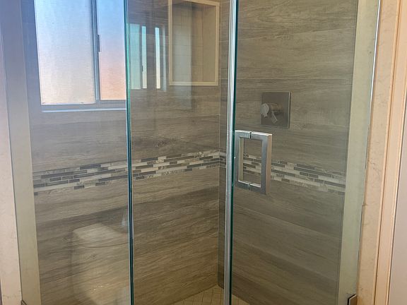Master shower