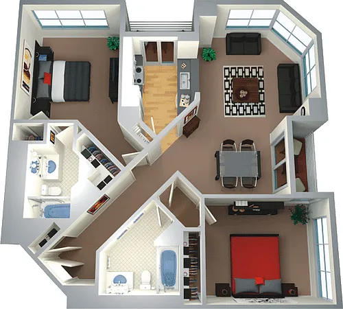 Floor plan G