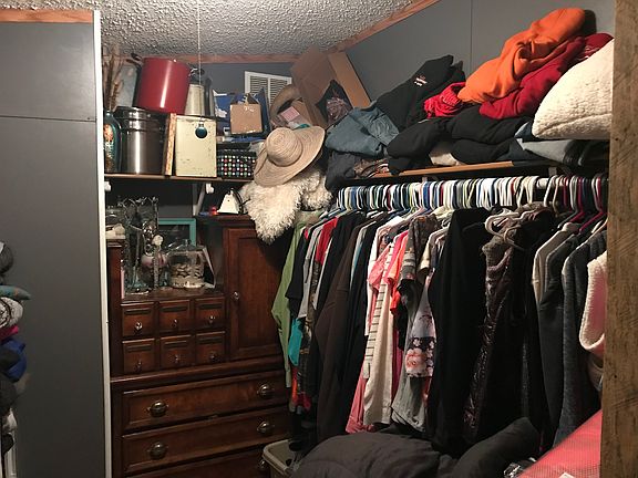 Master walk in closet