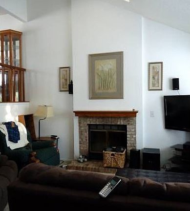 living room fireplace