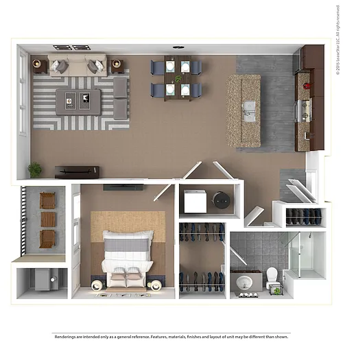 Floor plan Caldwell