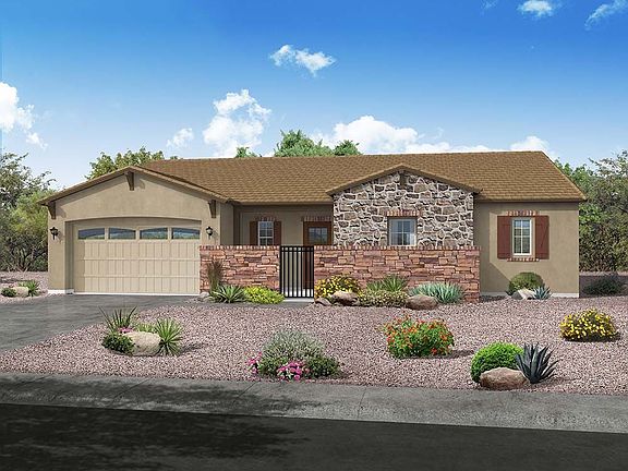 Vela floor plan hacienda elevation William Ryan Homes Phoenix