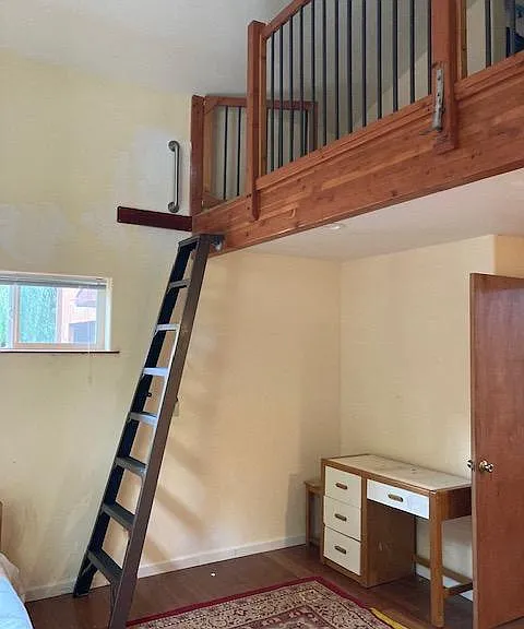 loft in large extra room