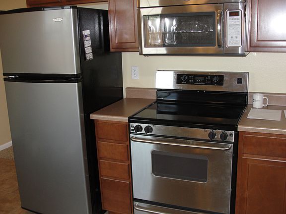 stove has been replaced with new black stove