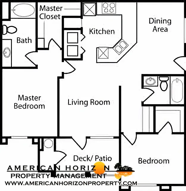 2 bed, 1129 sqft, $2,200 — Photo 4