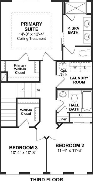 3rd floor floorplan