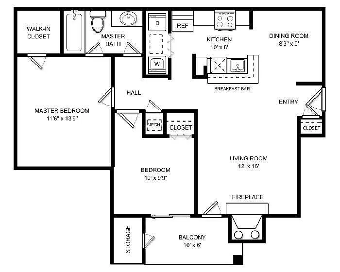 Floor plan Berkshire