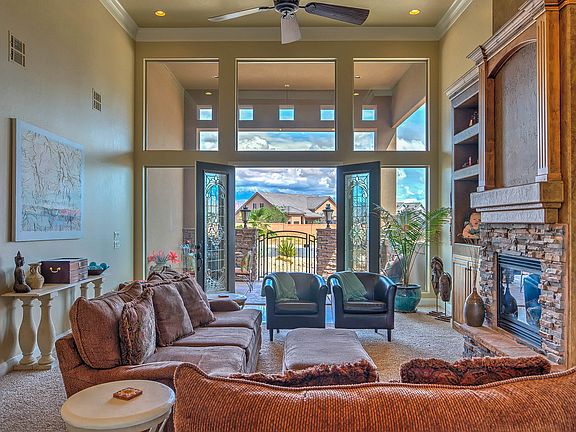 16' glass wall & French door