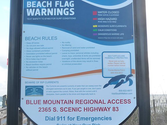 Blue Mountain Beach