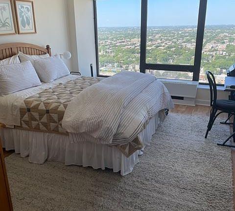 Bedroom with a view