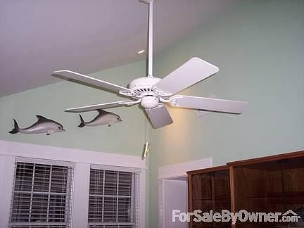 Carolina room vaulted ceiling