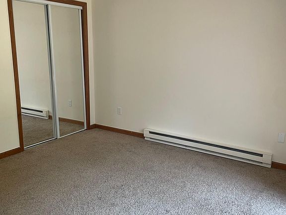 Bedroom with Balcony glass slider door