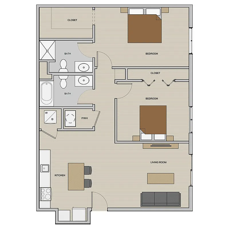 Floor plan B3