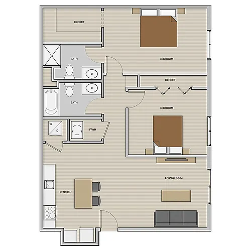 Floor plan B3