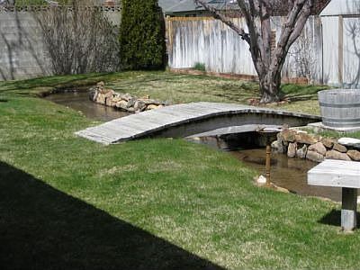 Backyard stream