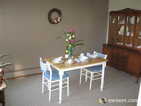 DINING ROOM FROM FRONT DOOR