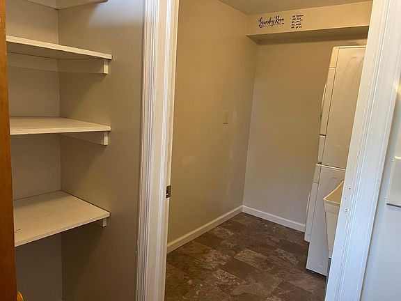 Laundry room and storage closet - 1st floor