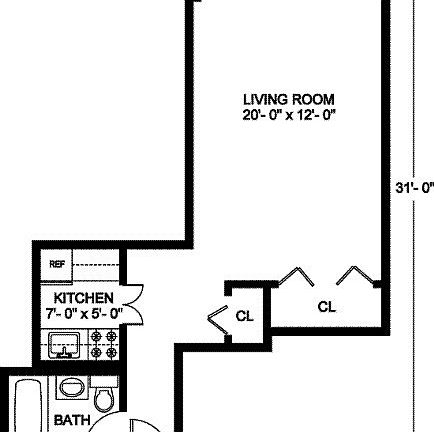 5th image of 430 W 34th St APT 10L