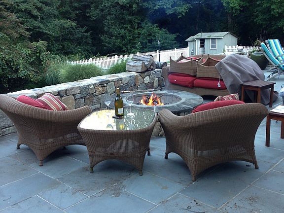 Large Patio with Firepit