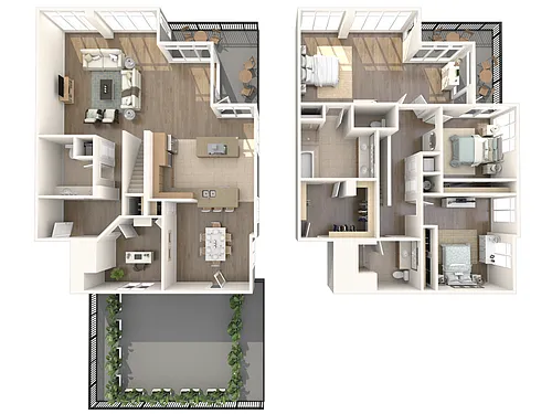 Floor plan Manhattan - Penthouse