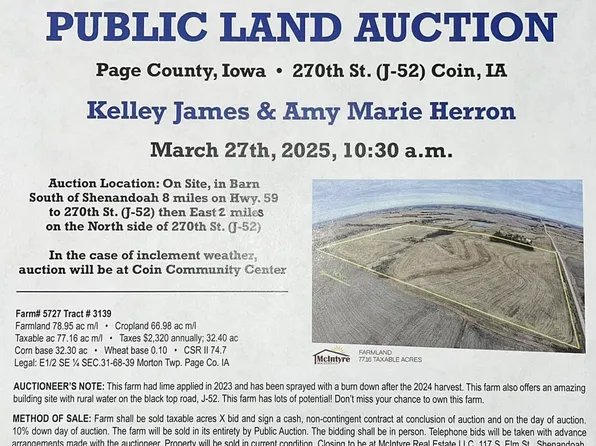 270th St, Shenandoah, IA 51601