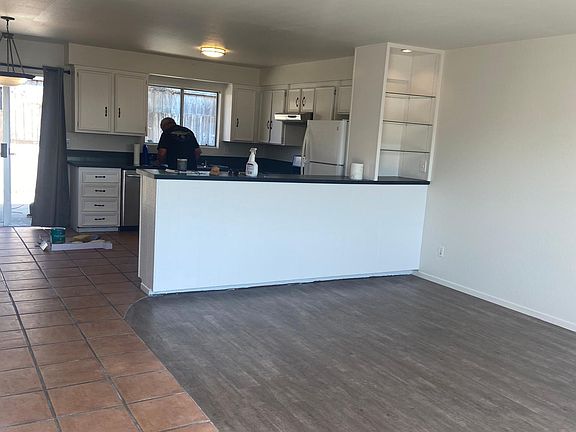 Living and kitchen view