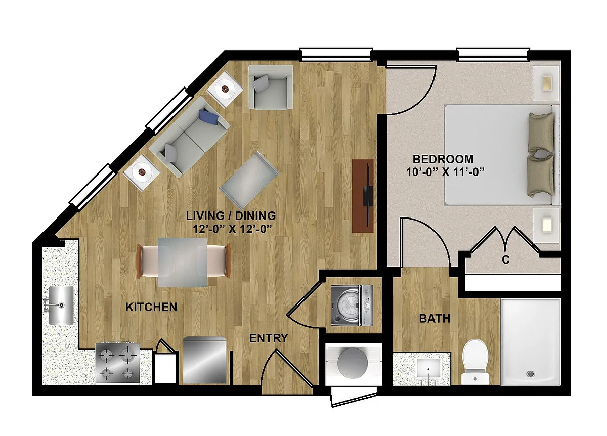 Floor plan A1
