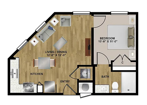 Floor plan A1